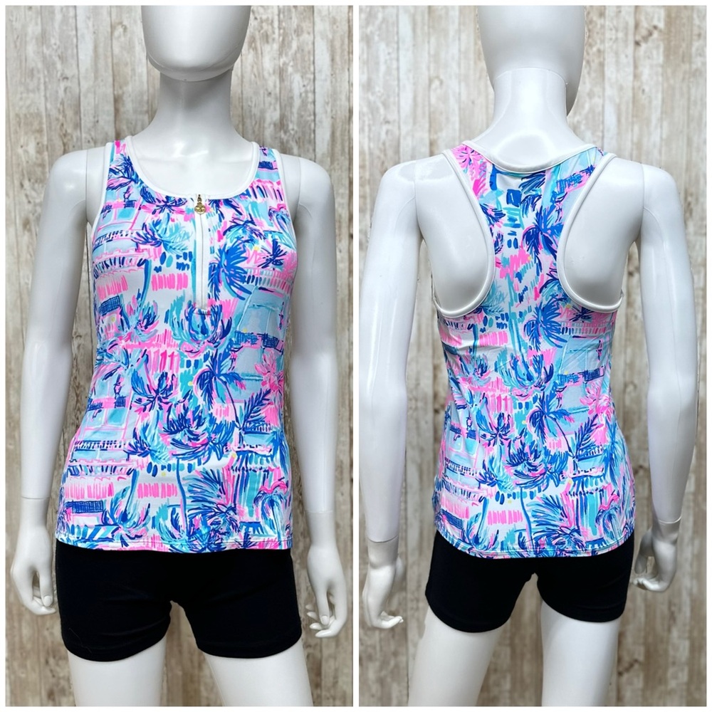Lilly Pulitzer UPF 50+ Luxletic Canna Bra Tank Top [2214]